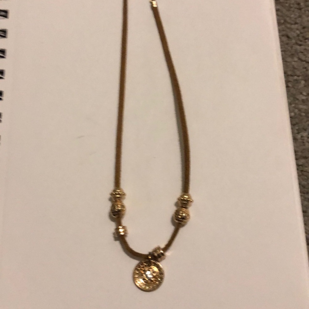 Gold choker